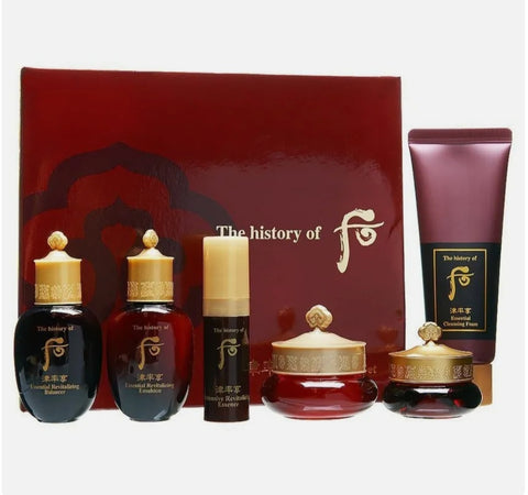 The history of Whoo Jinyulhyang Kit Jinyul 6 itmes Special Kit (small set)